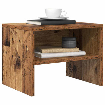 Nachtkastje 2 pcs Oud hout 40 x 30 x 30 cm Bewerkt hout