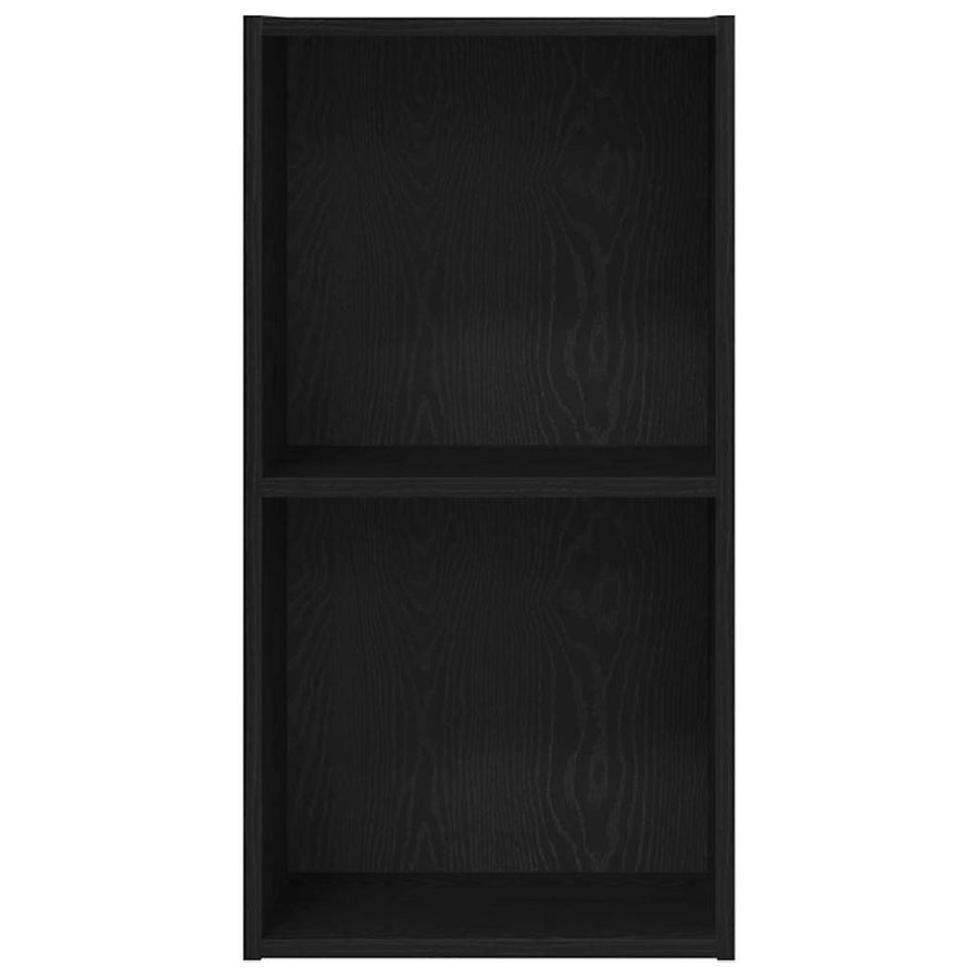 Boekenkast Zwart eiken 40 x 30 x 77 cm Bewerkt hout