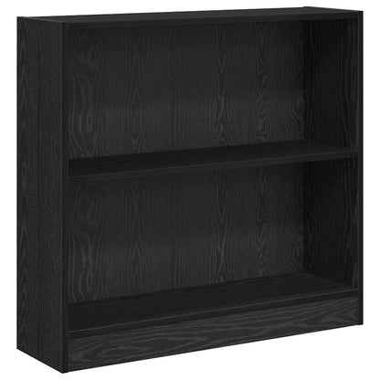 Boekenkast Zwart eiken 80 x 24 x 109 cm Spaanplaat