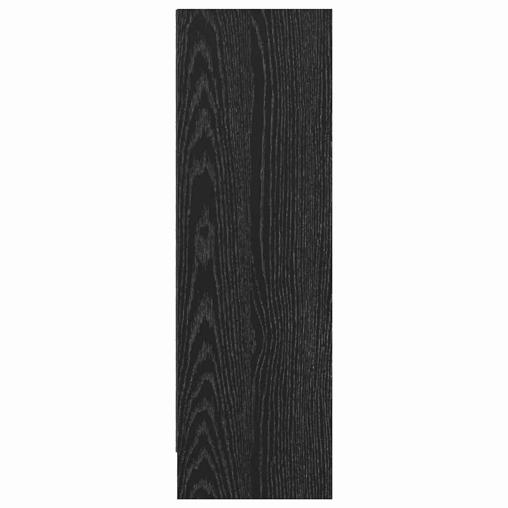 Boekenkast Zwart eiken 80 x 24 x 109 cm Spaanplaat