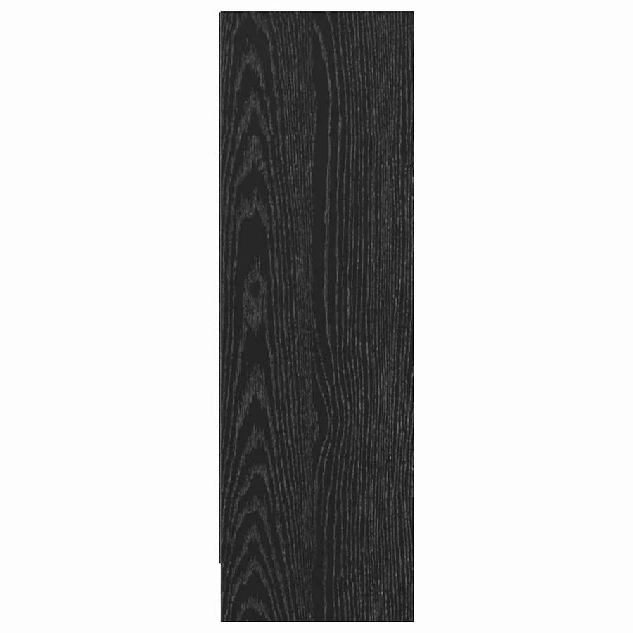 Boekenkast Zwart eiken 80 x 24 x 109 cm Spaanplaat