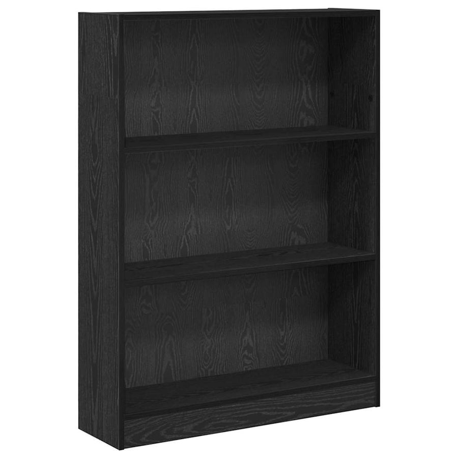 Boekenkast Zwart eiken 80 x 24 x 109 cm Spaanplaat