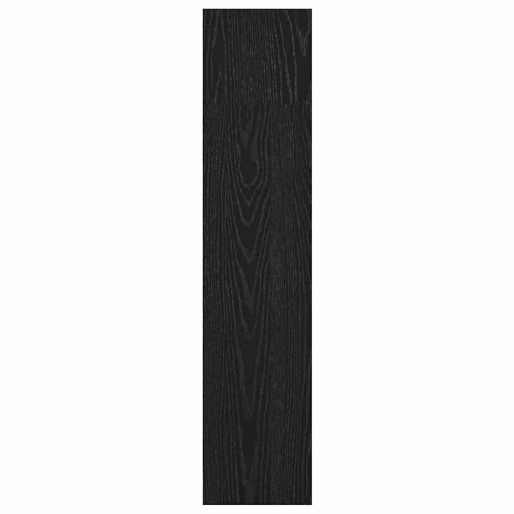 Boekenkast Zwart eiken 80 x 24 x 109 cm Spaanplaat