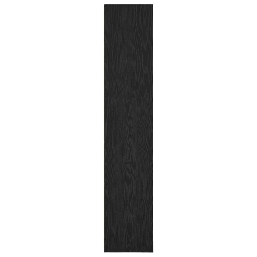 Boekenkast Zwart eiken 40 x 30 x 152 cm Bewerkt hout
