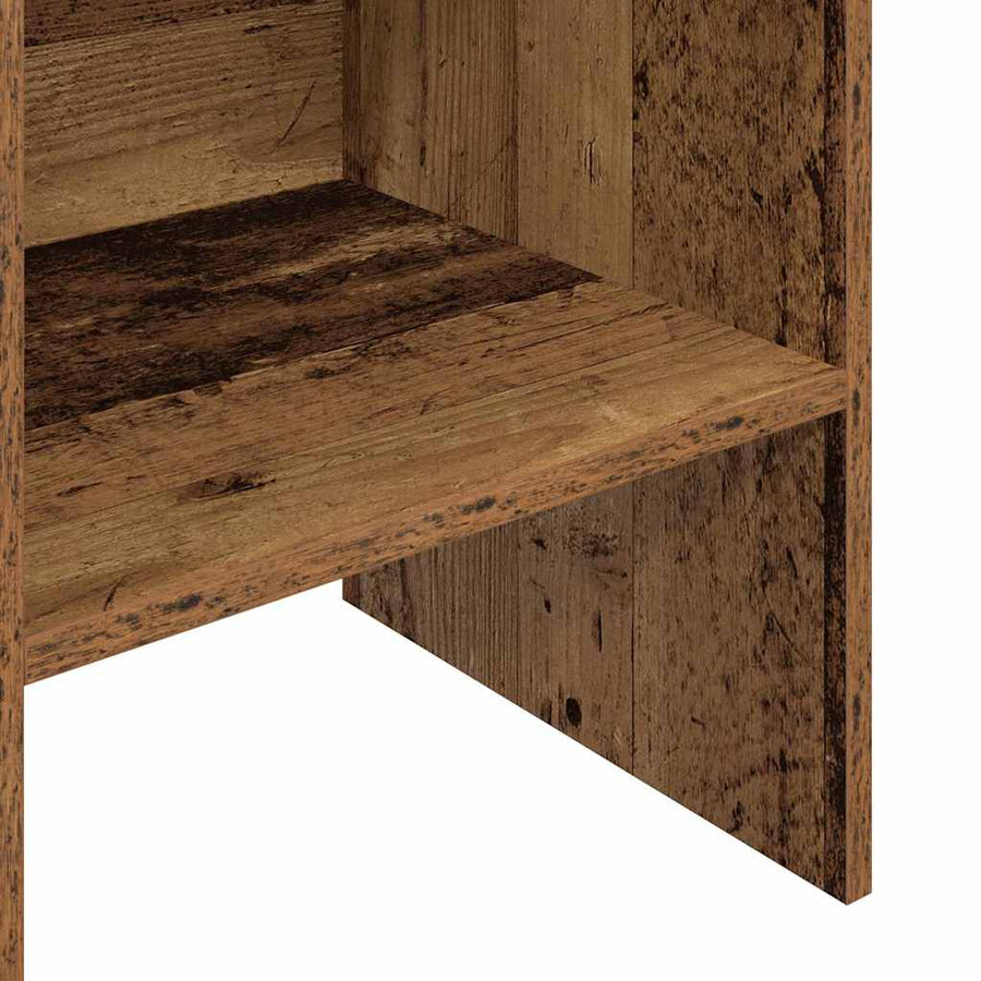 Boekenkast Oud hout 40 x 35 x 180 cm Bewerkt hout