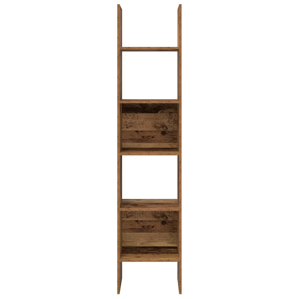 Boekenkast Oud hout 40 x 35 x 180 cm Bewerkt hout