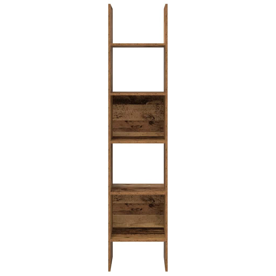 Boekenkast Oud hout 40 x 35 x 180 cm Bewerkt hout