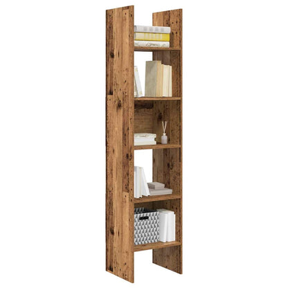 Boekenkast Oud hout 40 x 35 x 180 cm Bewerkt hout