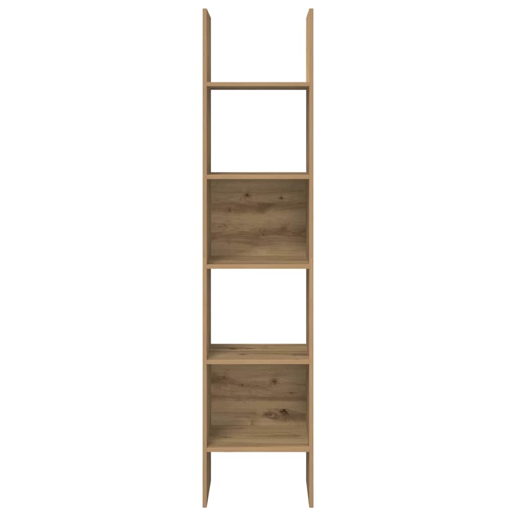 Boekenkast artisanaal eikenkleurig 40 x 35 x 180 cm