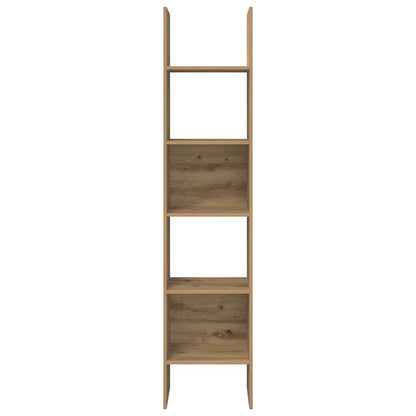 Boekenkast artisanaal eikenkleurig 40 x 35 x 180 cm