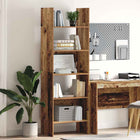 Boekenkast 60x35x180 cm bewerkt hout