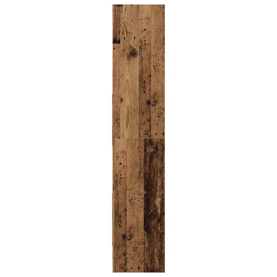 Boekenkast Oud hout 60 x 35 x 180 cm Bewerkt hout