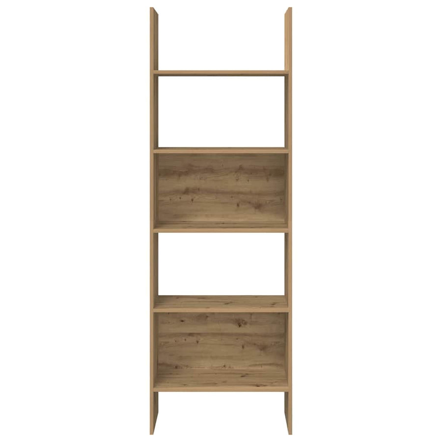 Boekenkast artisanaal eikenkleurig 60 x 35 x 180 cm
