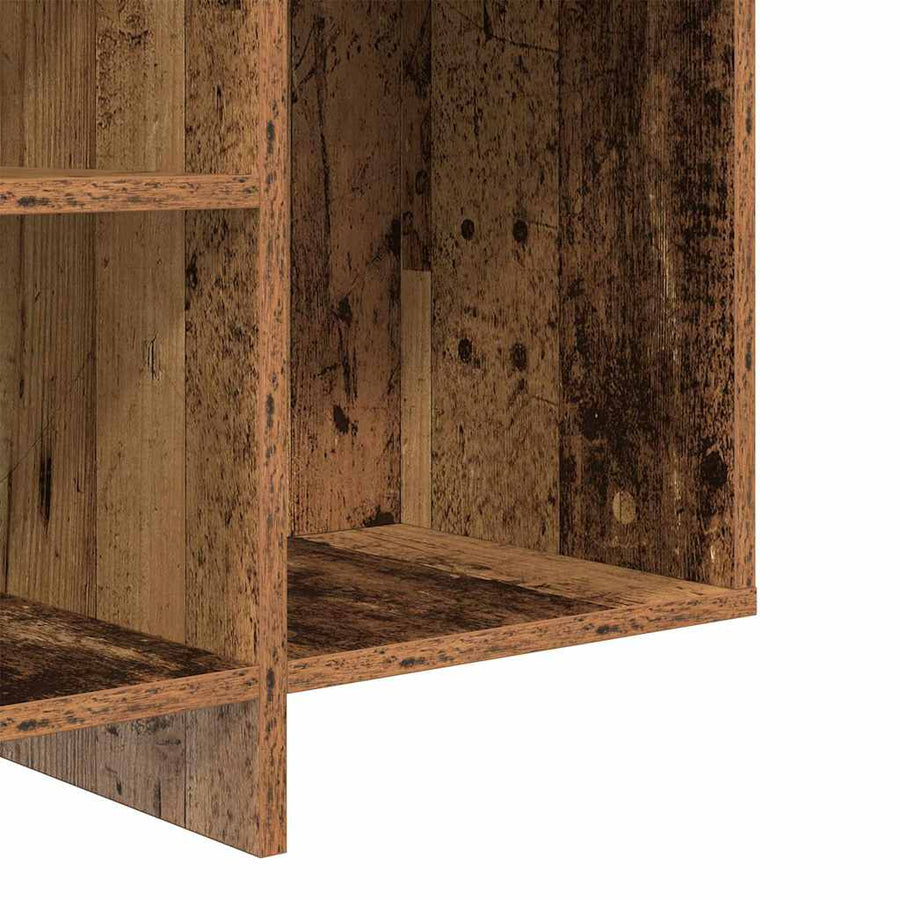 Dressoir met plank Oud hout 120 x 30 x 75 cm Bewerkt hout