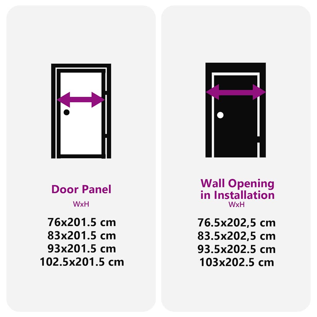 Binnen Deur Zwart 102.5 x 201.5 cm Verstevigd glas, Aluminium
