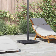 Parasolvoet 45x45x31 cm staal donkergrijs