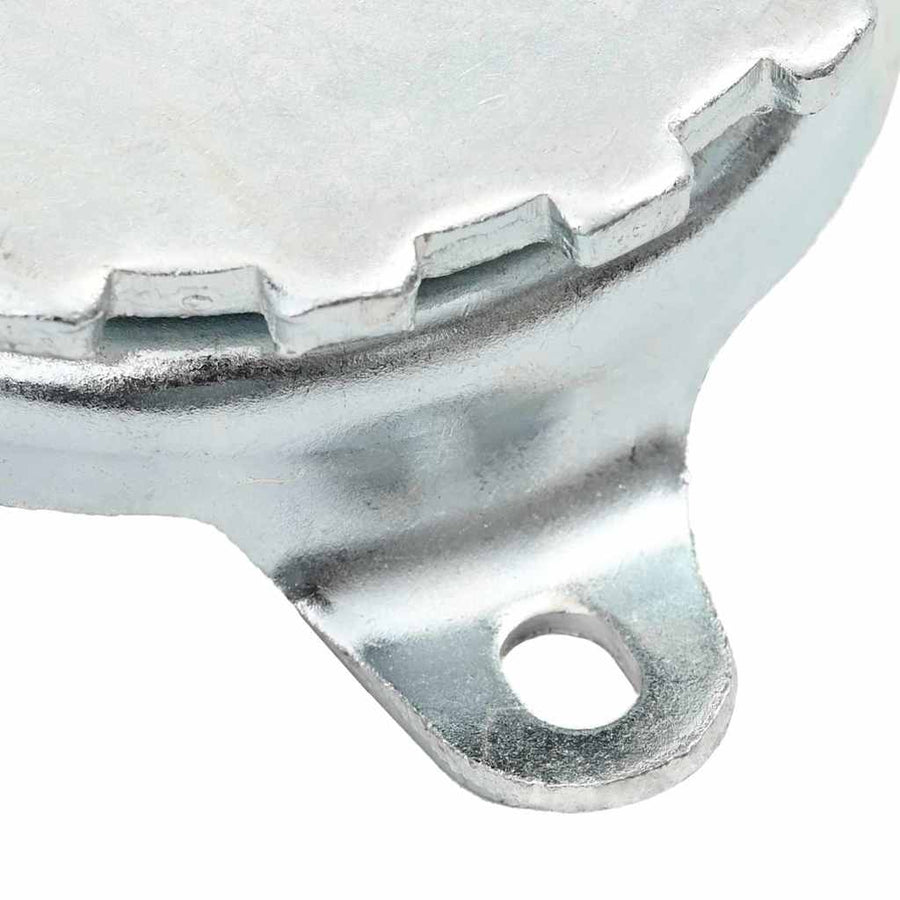 360-Graden Draaipedal Zilver 21,5 x 14 x 6 cm Staal