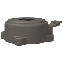 360-Graden Draaipedal Zilver 21,5 x 14 x 6 cm Staal