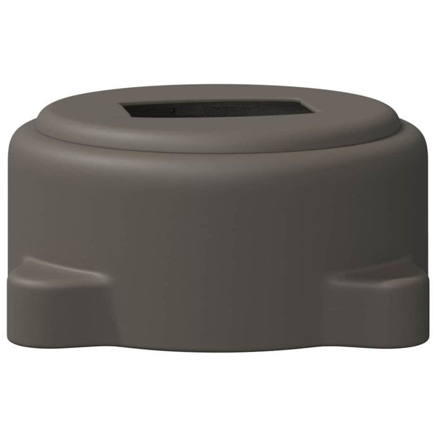 360-Graden Draaipedal Zilver 21,5 x 14 x 6 cm Staal