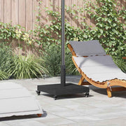 Parasolvoet 45x45x32 cm beton staal zwart
