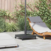 Parasolvoet 45x45x31,5 cm donkergrijs beton staal