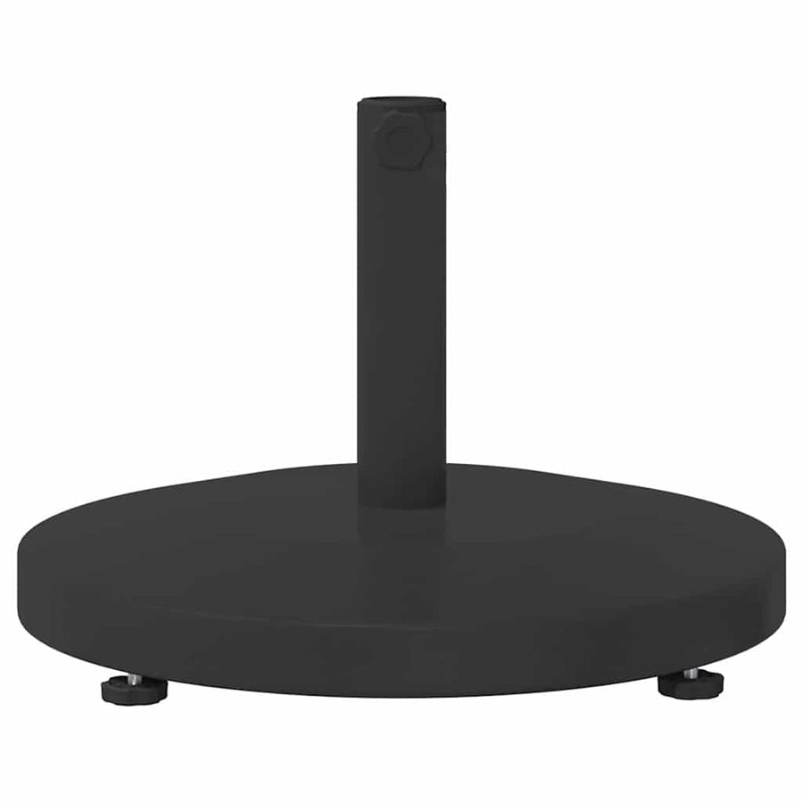 Buiten Parasols Zwart 48 x 48 x 32 cm Staal, Beton