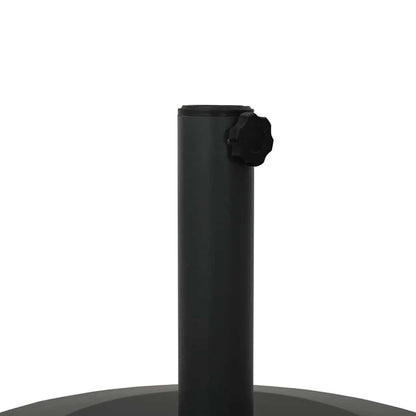 Buiten Parasols Zwart 48 x 48 x 32.5 cm Staal, Beton