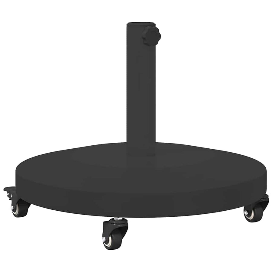Buiten Parasols Zwart 48 x 48 x 32.5 cm Staal, Beton
