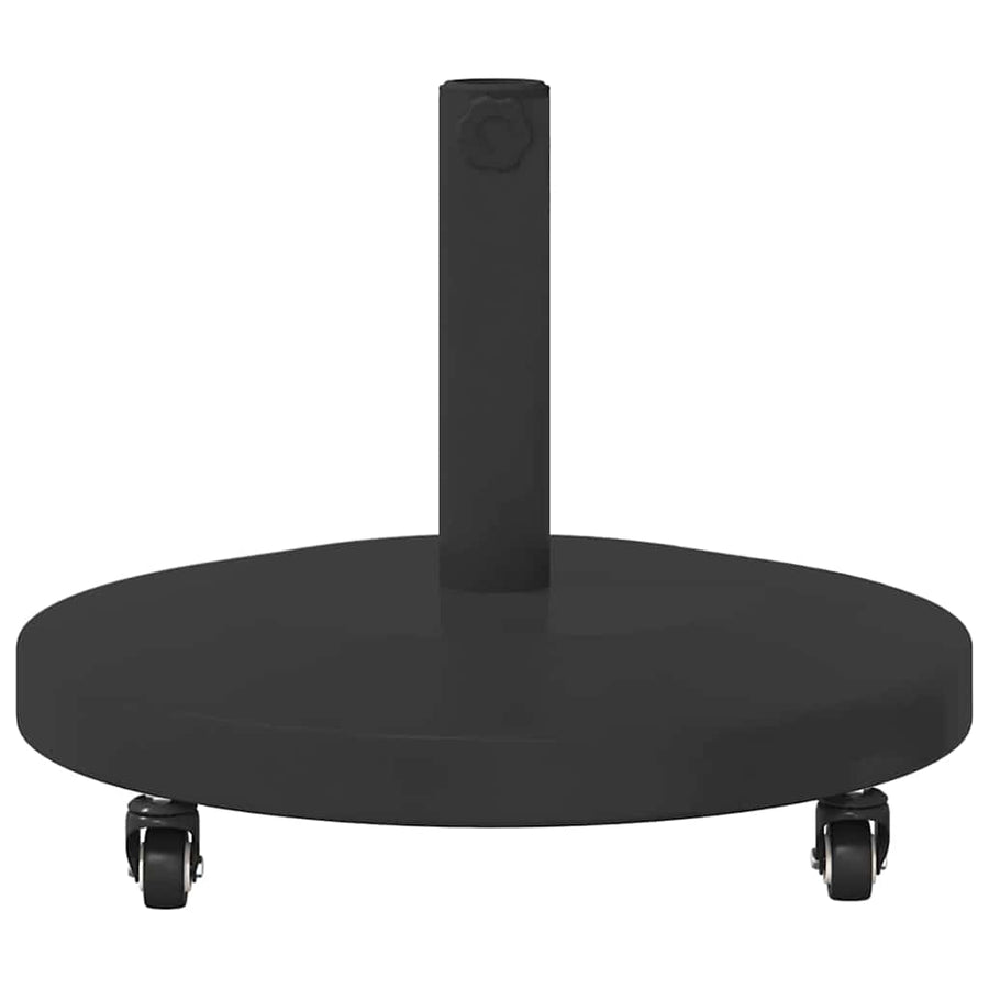 Buiten Parasols Zwart 48 x 48 x 32.5 cm Staal, Beton
