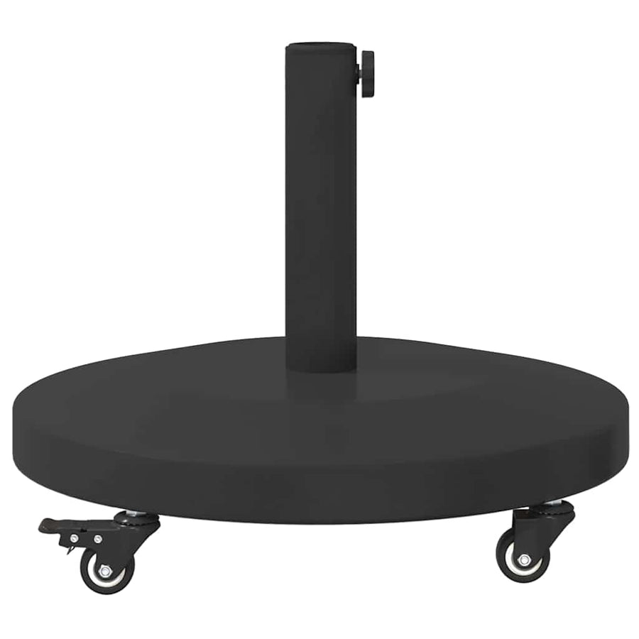 Buiten Parasols Zwart 48 x 48 x 32.5 cm Staal, Beton