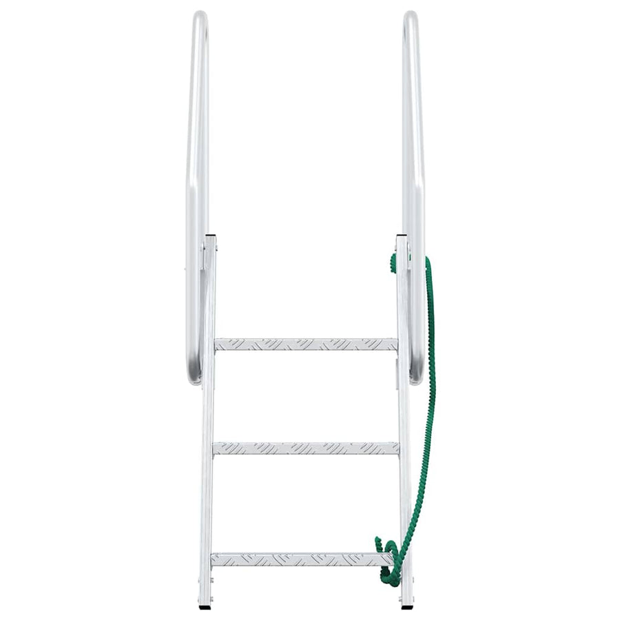 Dock ladder Anders Zilver 58 x 77 x 144 cm Aluminium