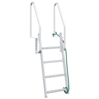 Dock ladder Anders Zilver 58 x 77 x 166 cm Aluminium