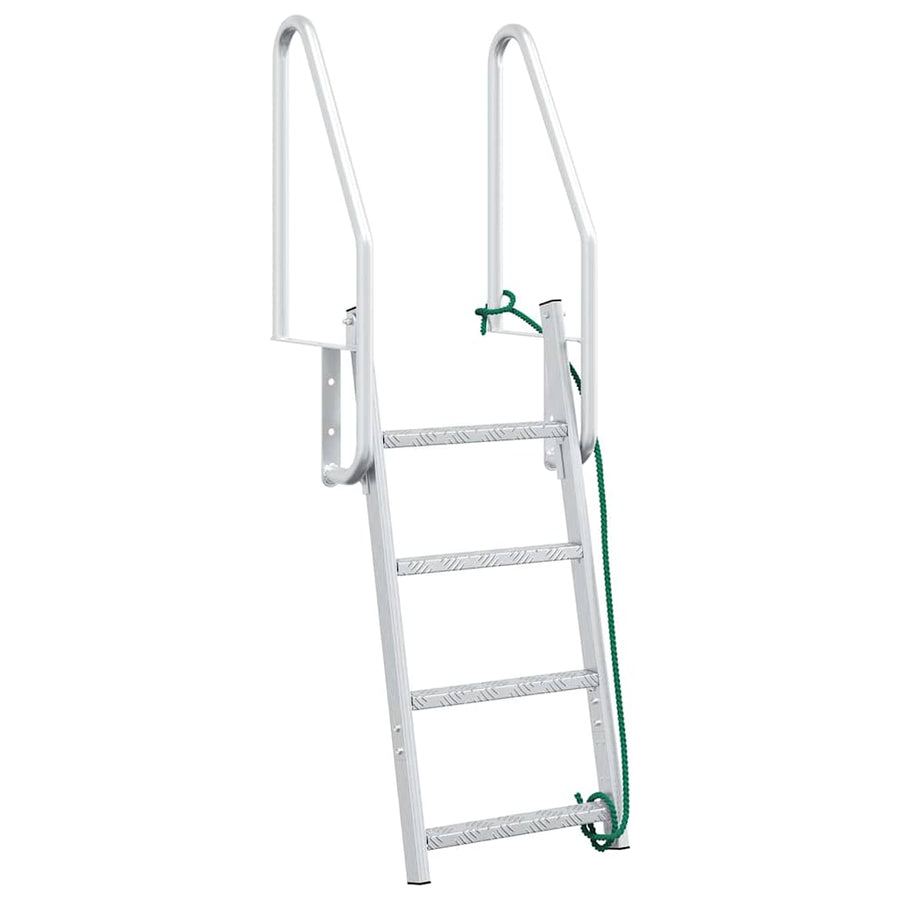 Dock ladder Anders Zilver 58 x 77 x 166 cm Aluminium