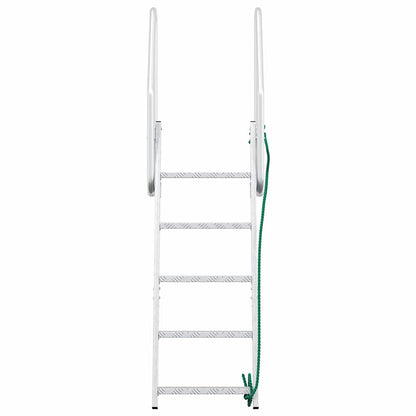 Dock ladder Anders Zilver 58 x 77 x 191 cm Aluminium
