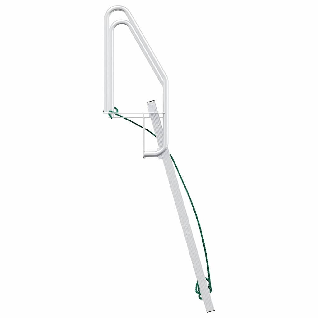 Dock ladder Anders Zilver 58 x 77 x 191 cm Aluminium