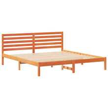 Bedframe Wasbruin 180 x 200 cm Massief grenenhout