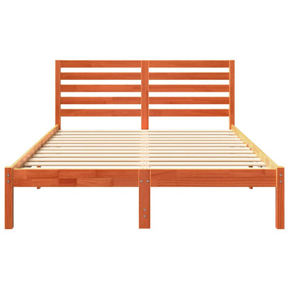 Bedframe Wasbruin 120 x 200 cm Massief grenenhout