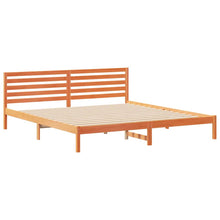 Bedframe Wasbruin 200 x 220 cm Massief grenenhout