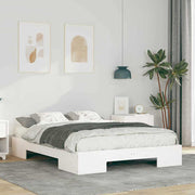 Bed Frame White 140 x 190 cm