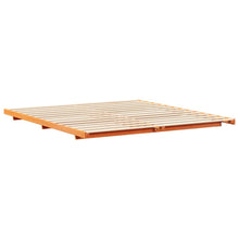 Bedframe Wasbruin 200 x 210 cm Massief grenenhout