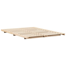 Bedframe Bruin 160 x 220 cm Massief grenenhout