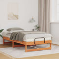 Bedframe 90x190 cm massief grenenhout bruin