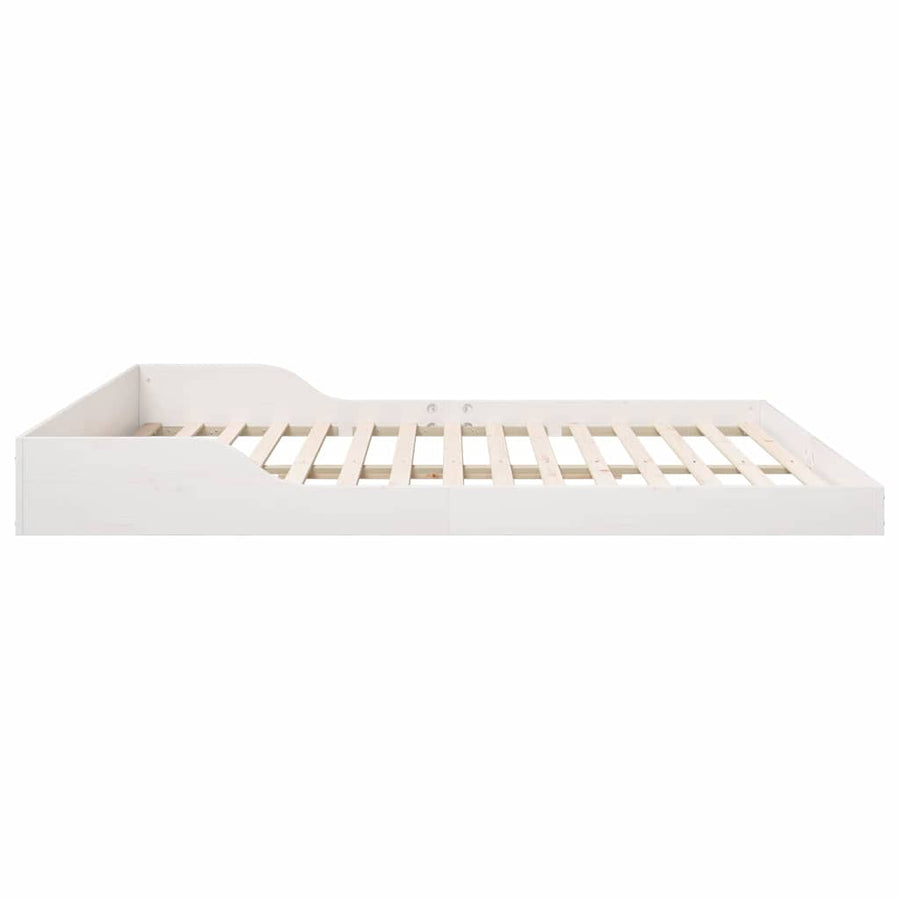 Bedframe Wit 200 x 200 cm Grenenhout