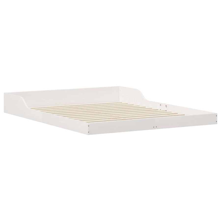 Bedframe Wit 160 x 200 cm Grenenhout