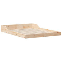 Bedframe Bruin 140 x 190 cm Massief grenenhout