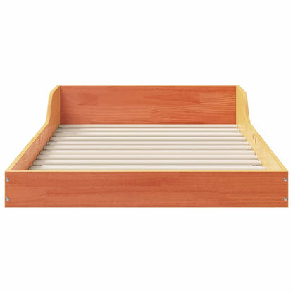 Bedframe Wasbruin 90 x 200 cm Grenenhout