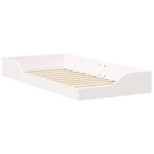 Bedframe Wit 80 x 200 cm Massief grenenhout