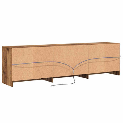 TV-kast Bruin 180 x 34 x 50 cm Geengineerd hout en Spaanplaat
