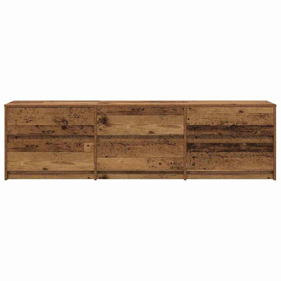 TV-kast Bruin 180 x 34 x 50 cm Geengineerd hout en Spaanplaat