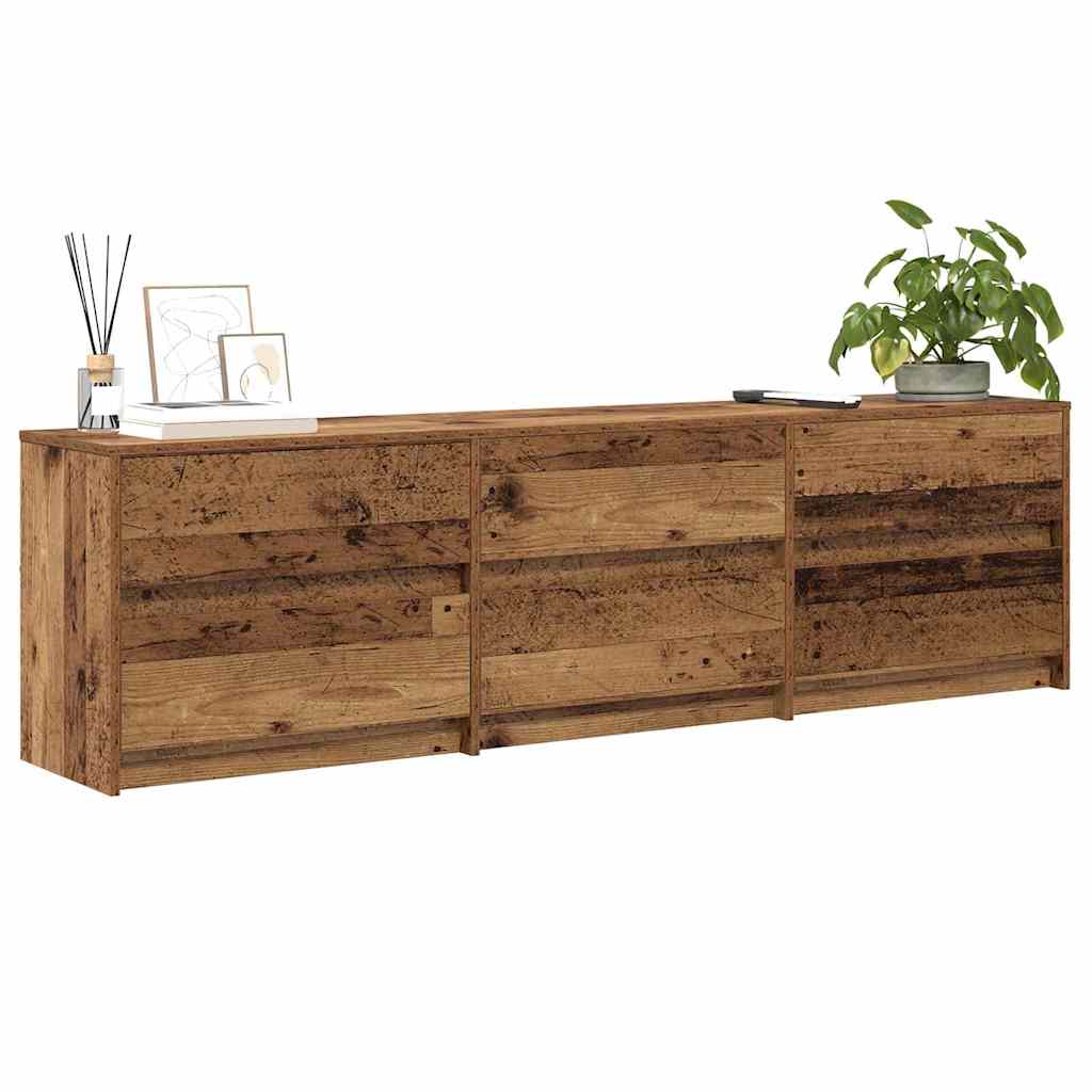 TV-kast Bruin 180 x 34 x 50 cm Geengineerd hout en Spaanplaat